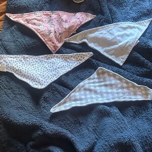 Floral and Patterned Kids Bandana Set